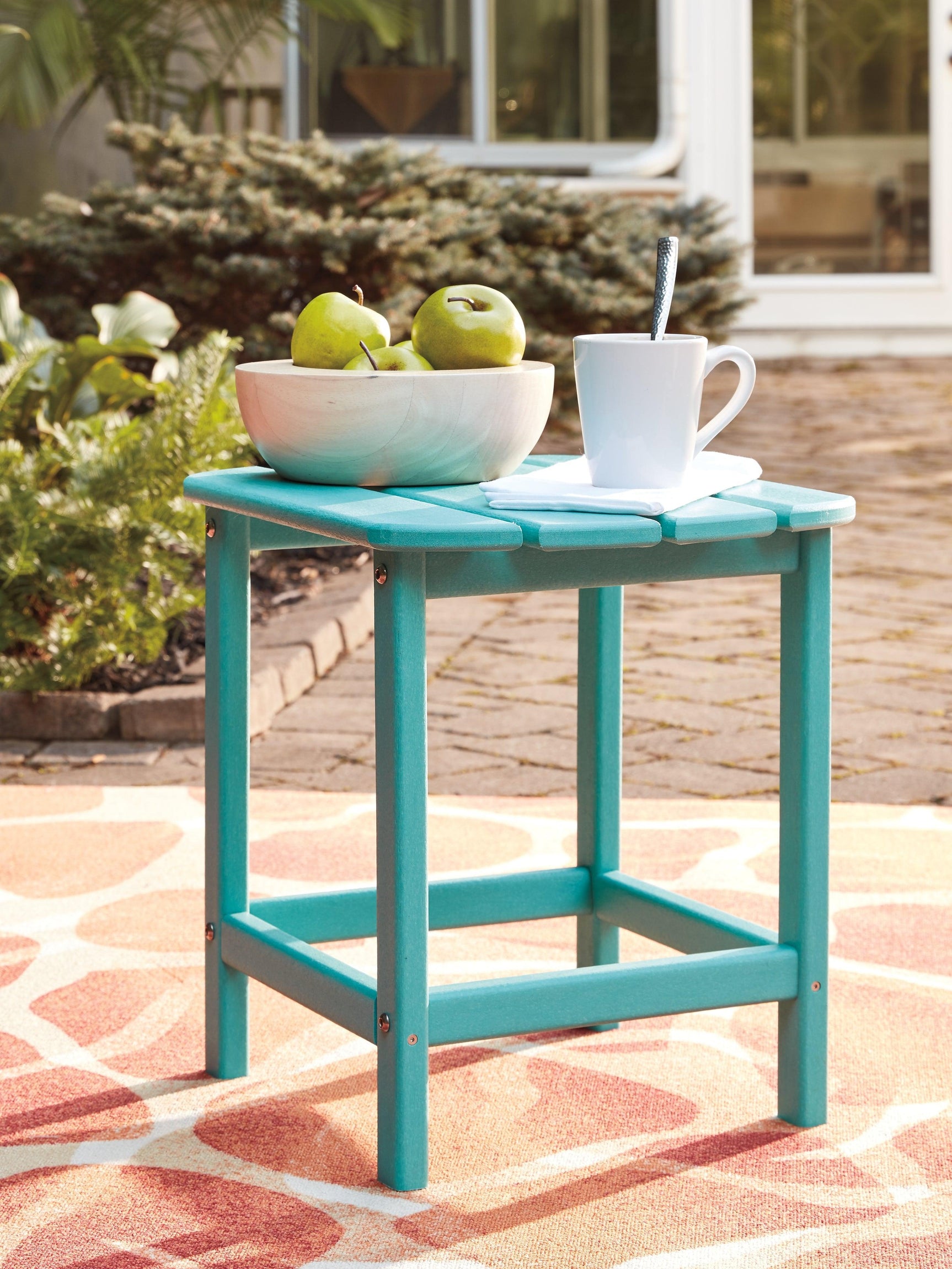 Sundown Treasure Turquoise End Table - Ella Furniture