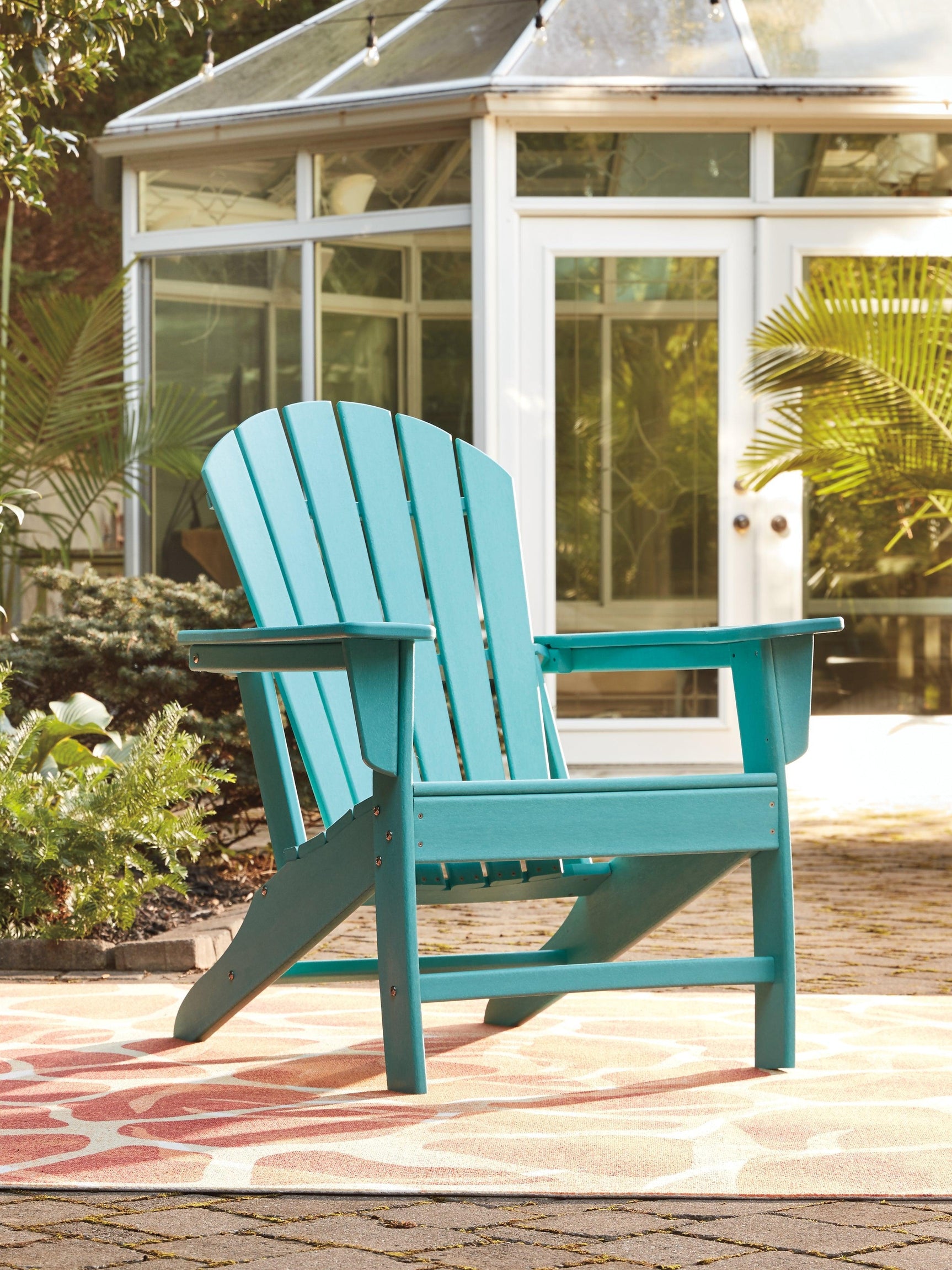 Sundown Treasure Turquoise Adirondack Chair - Ella Furniture