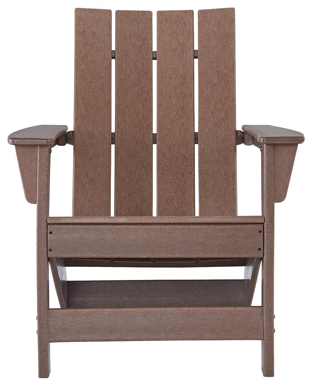 Emmeline Brown Adirondack Chair - Ella Furniture