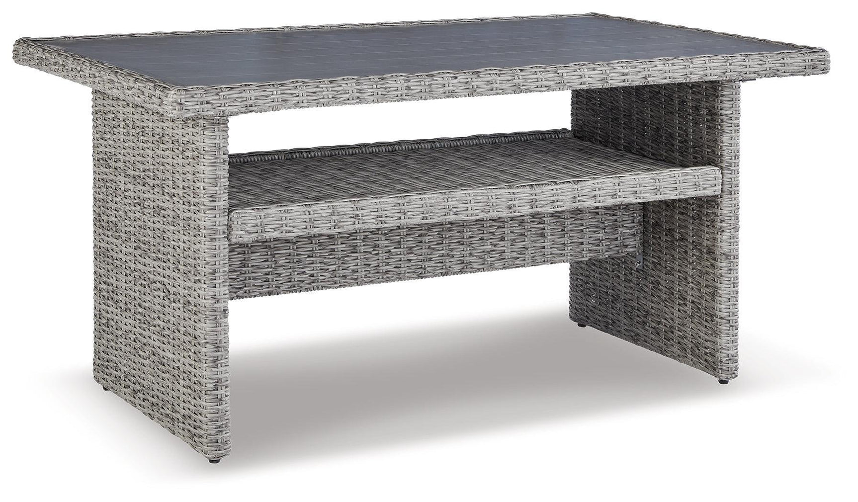 Naples Beach Light Gray Outdoor Multi-use Table - Ella Furniture