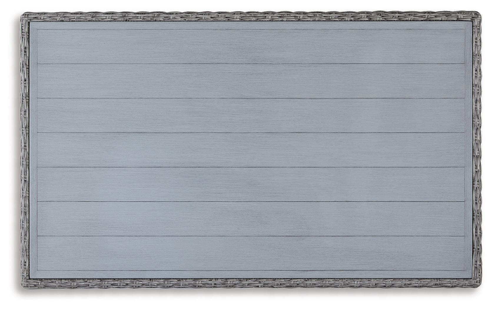 Naples Beach Light Gray Outdoor Multi-use Table - Ella Furniture