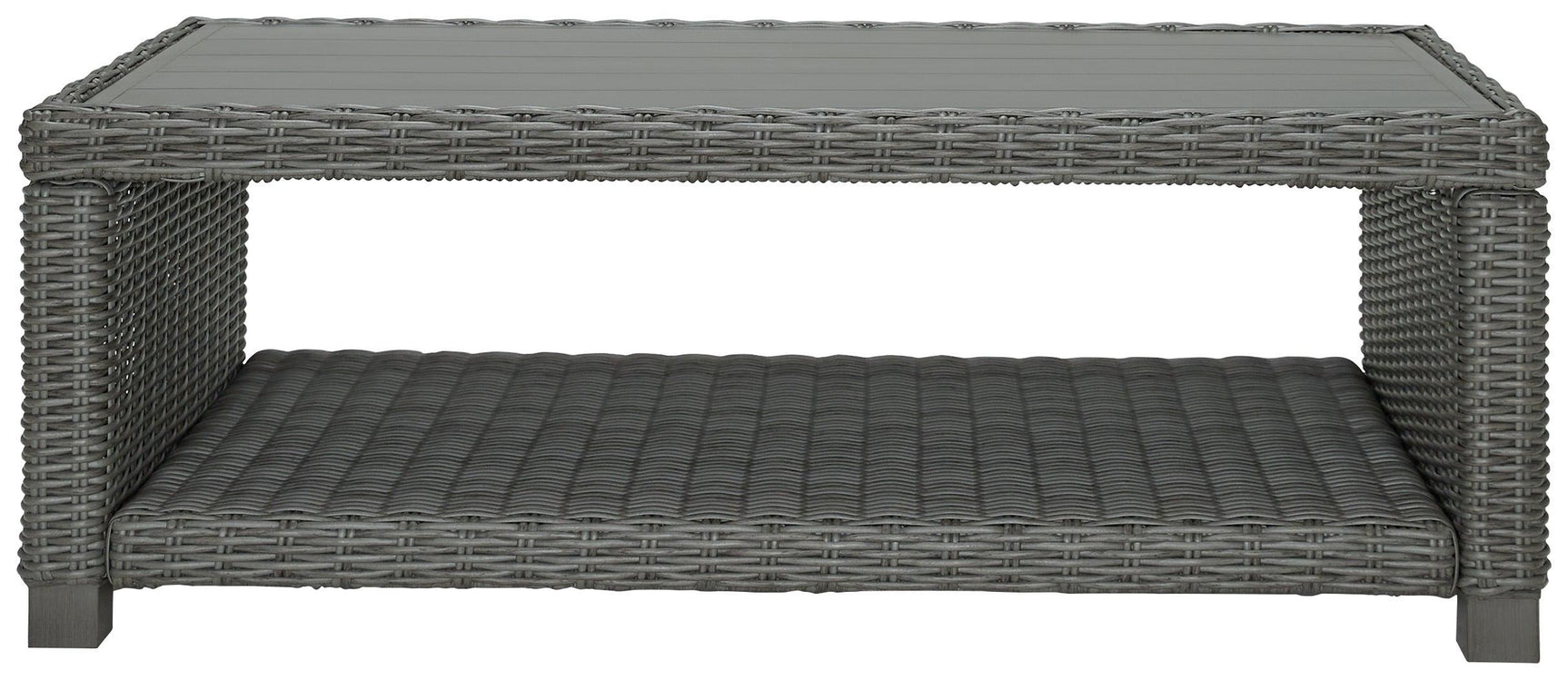 Elite Park Gray Outdoor Coffee Table - Ella Furniture