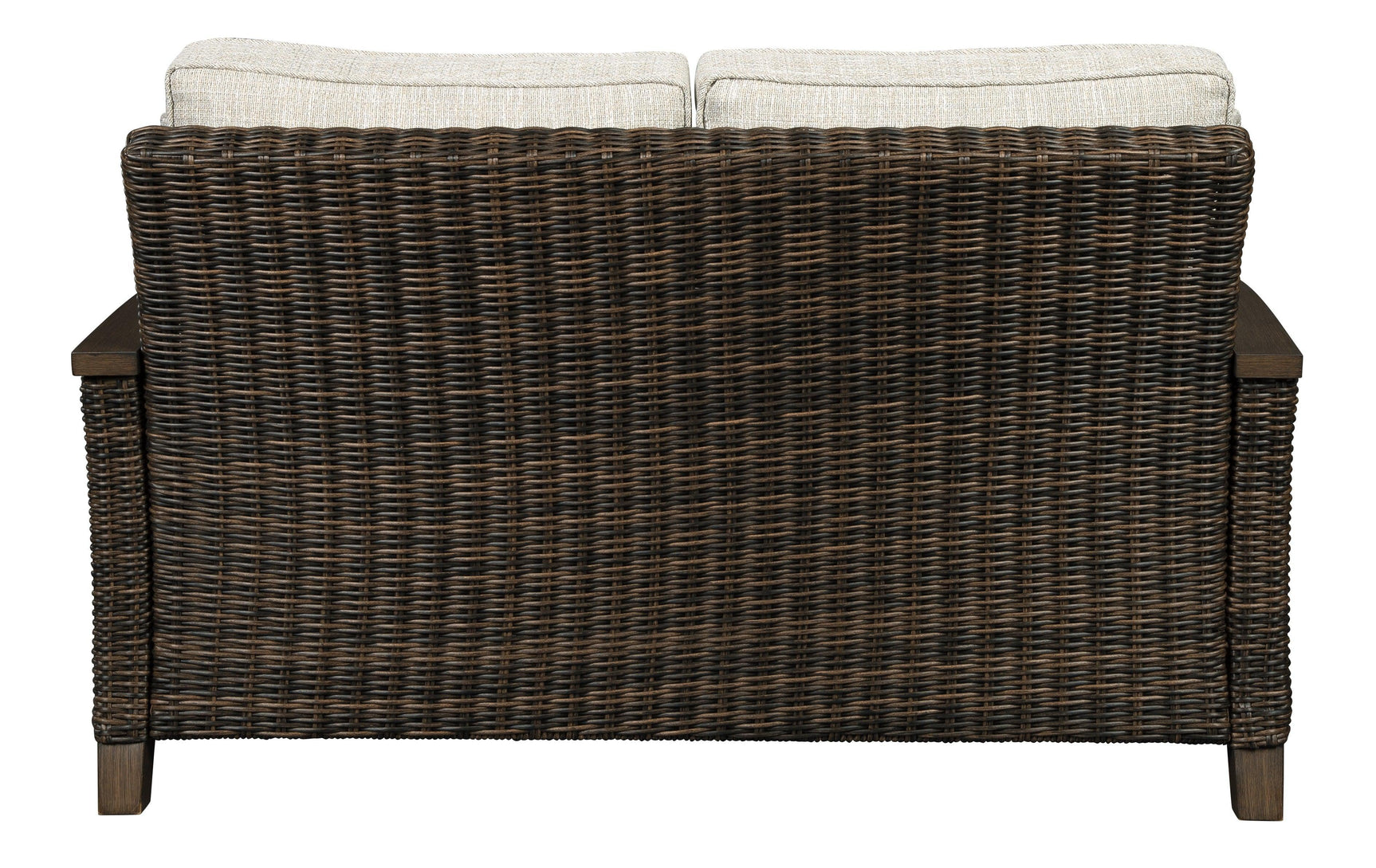 Paradise Trail Medium Brown Loveseat With Cushion - Ella Furniture
