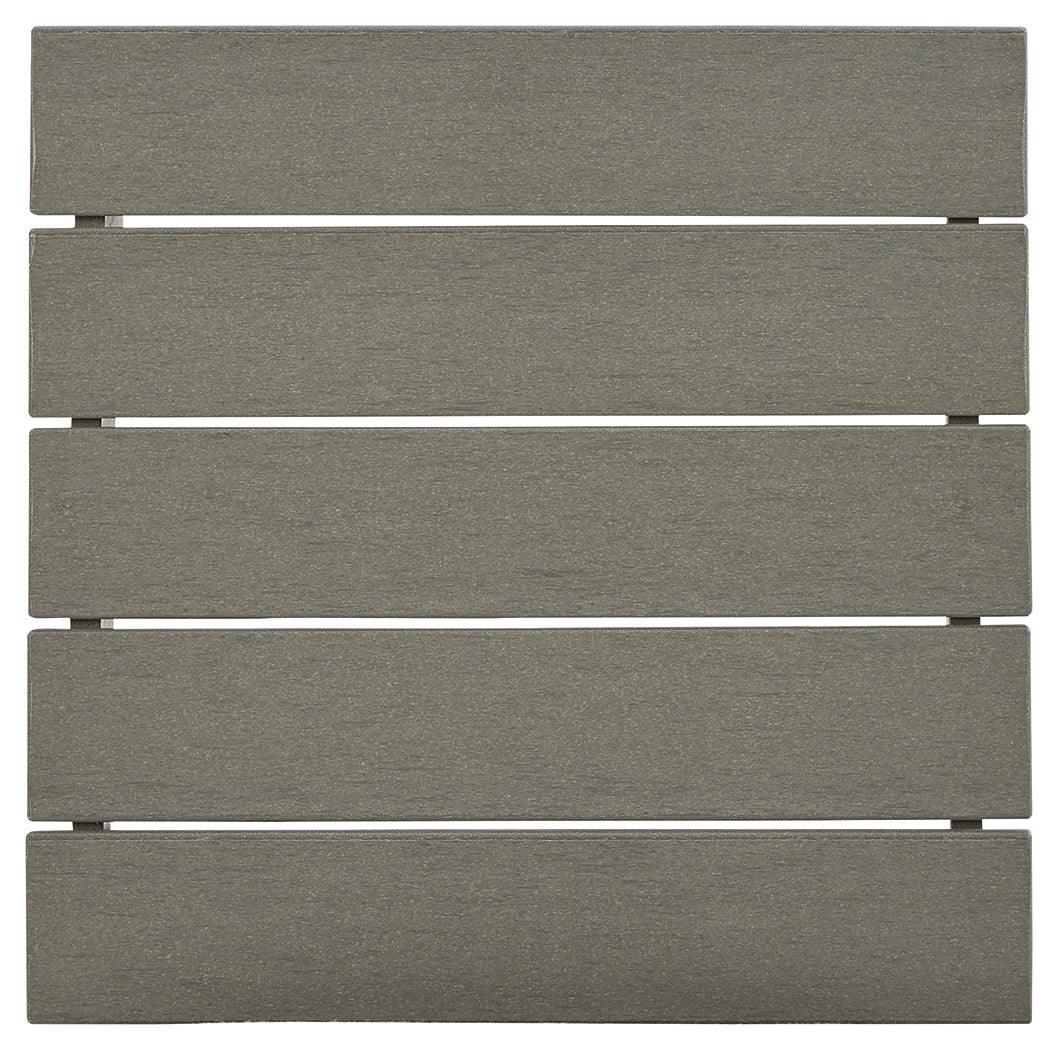 Visola Gray Outdoor End Table - Ella Furniture