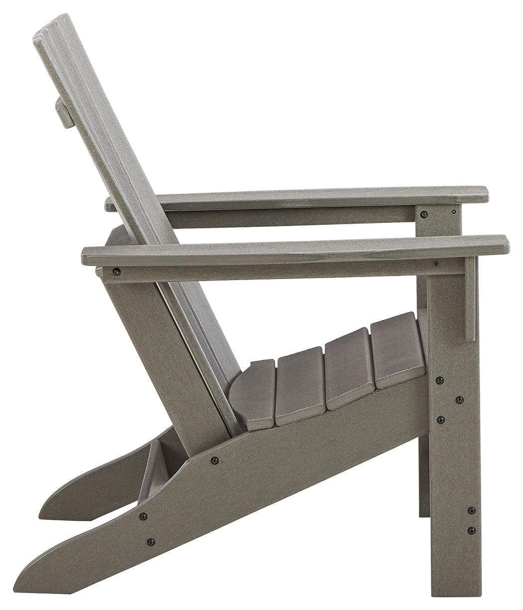 Visola Gray Adirondack Chair - Ella Furniture