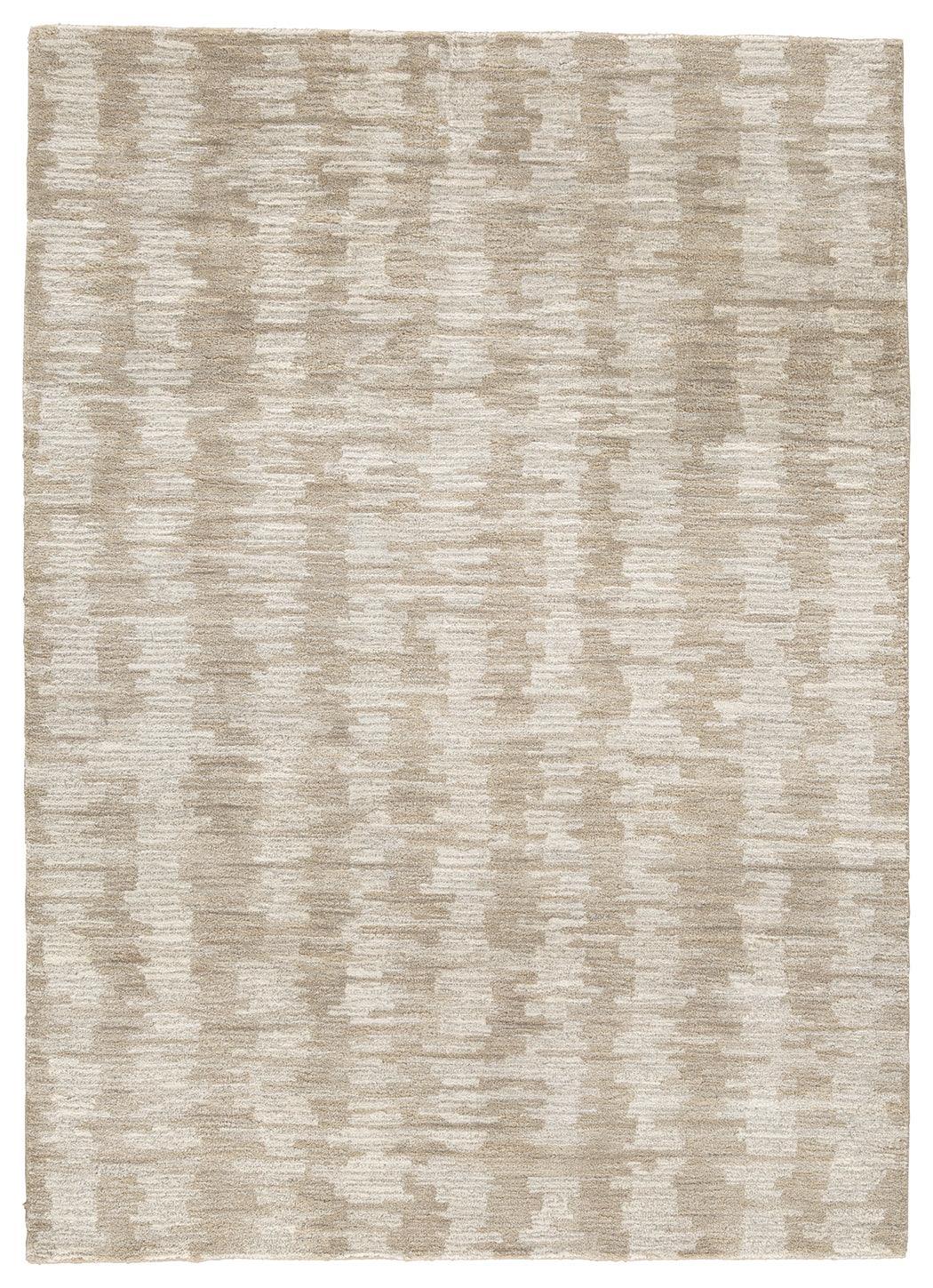 Abanlane Brown/cream 5' X 7' Rug - Ella Furniture