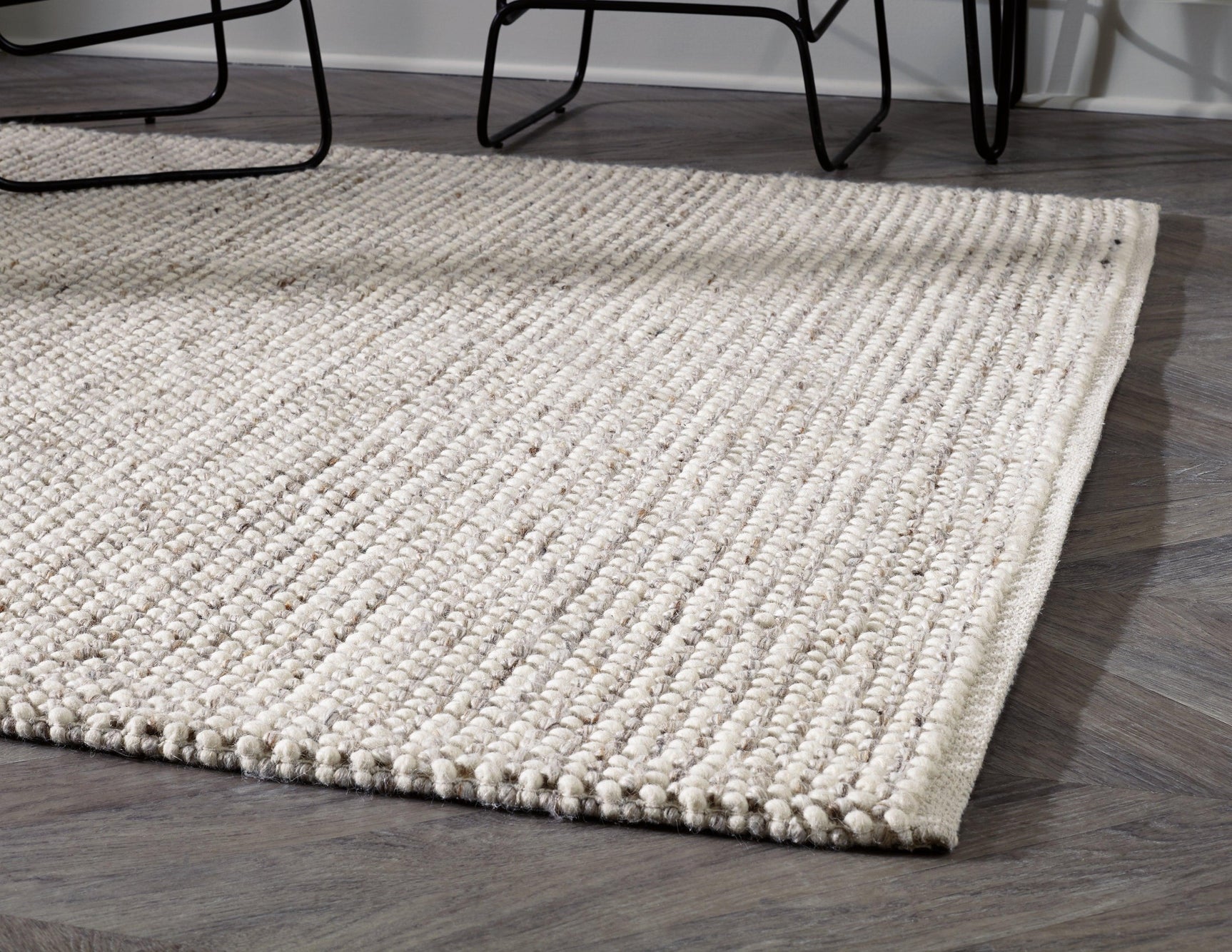 Jossick Cream/taupe 5' X 7' Rug - Ella Furniture