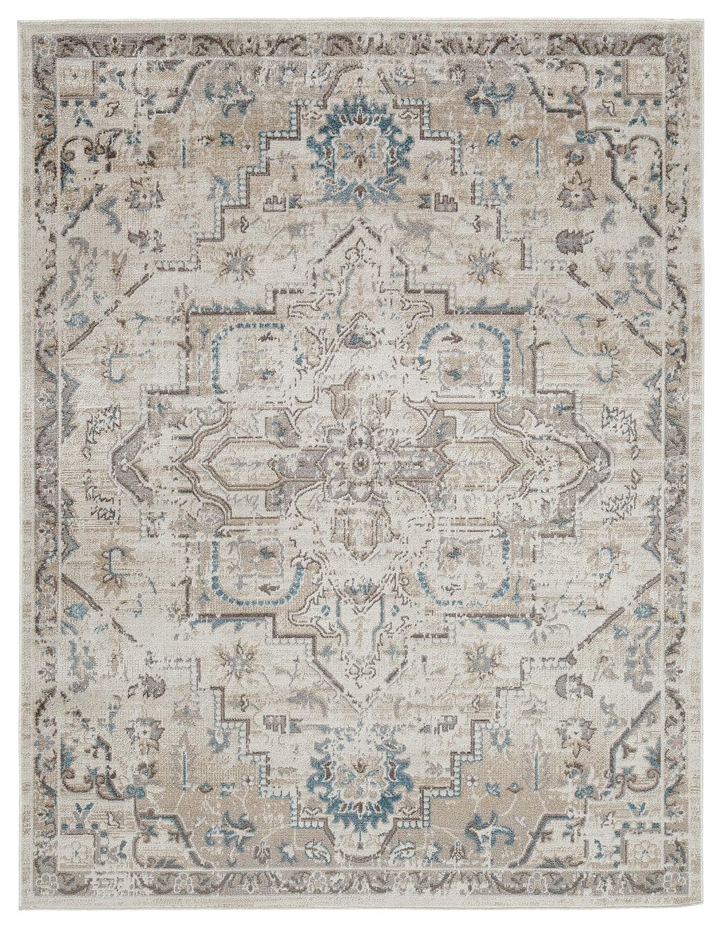 Barkham Multi 5'3" X 7' Rug - Ella Furniture