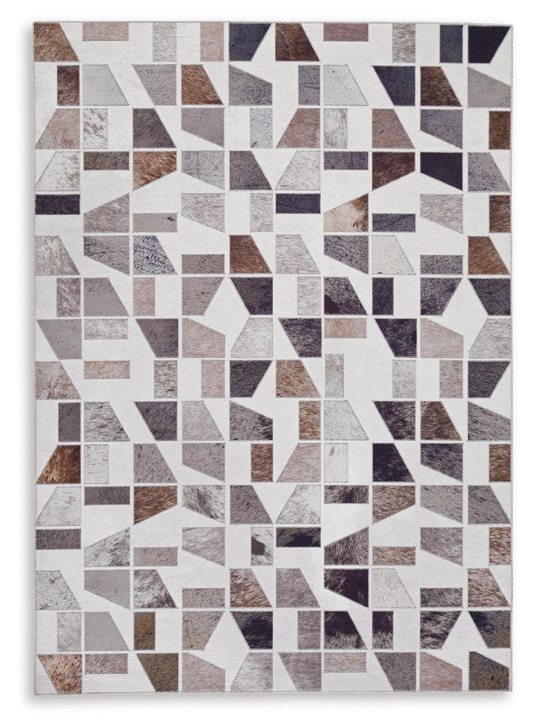 Jettner Multi 5' X 7' Rug - Ella Furniture