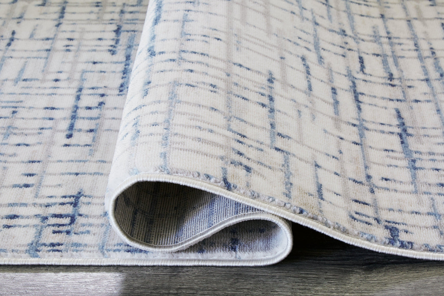 Beckfille Blue/gray/cream 5' X 7' Rug - Ella Furniture