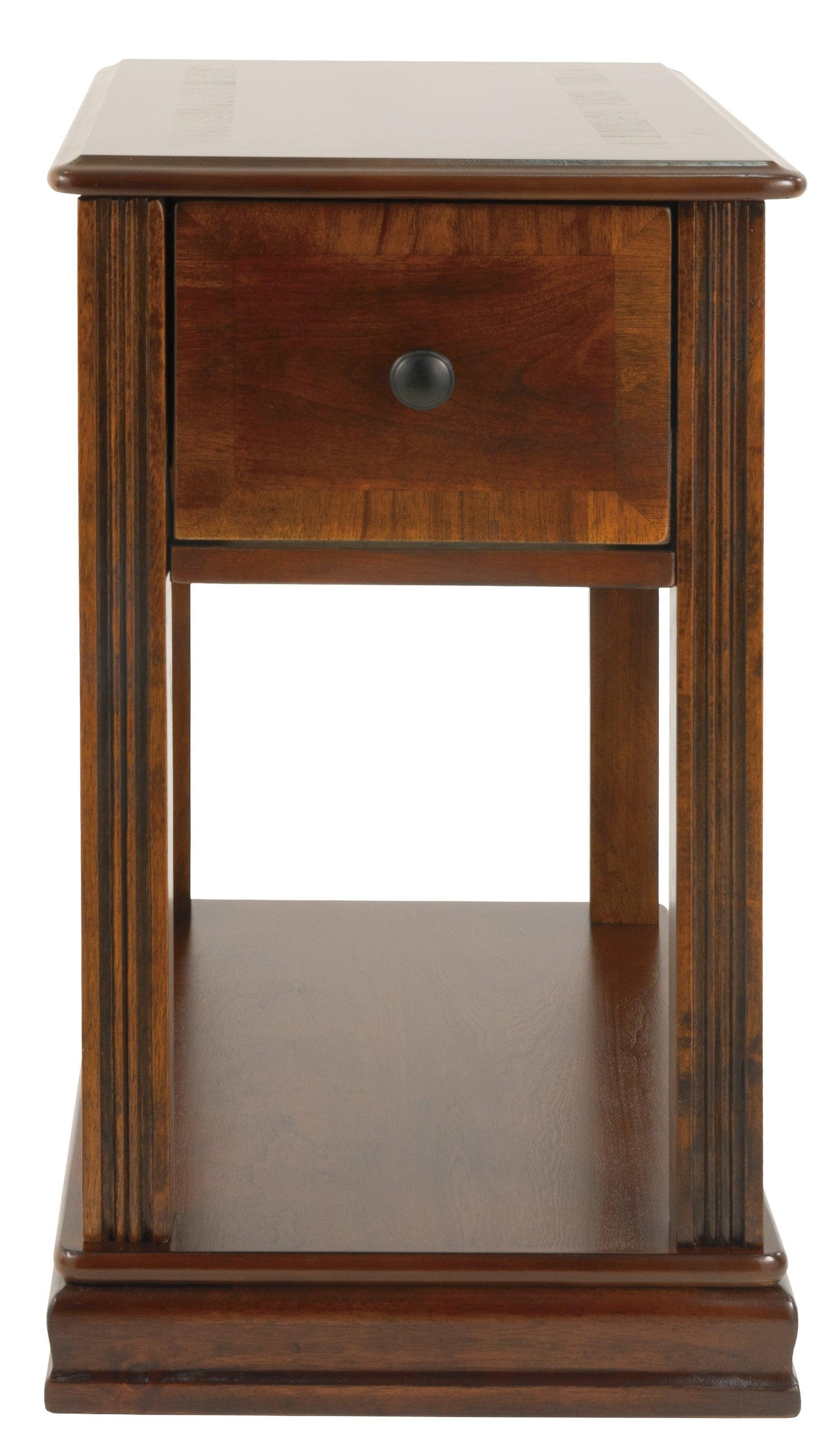 Breegin Brown Chairside End Table T007-527 - Ella Furniture