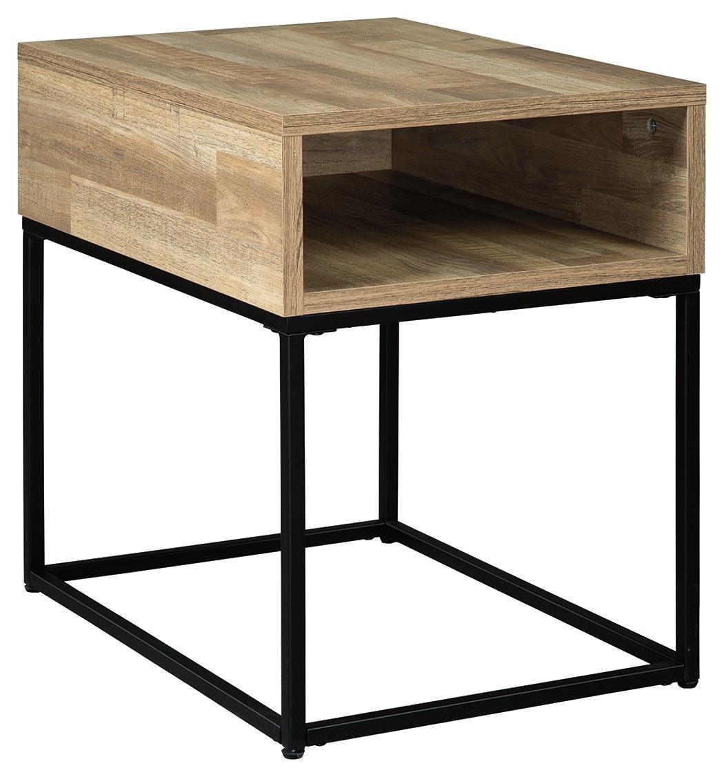 Gerdanet Natural End Table - Ella Furniture