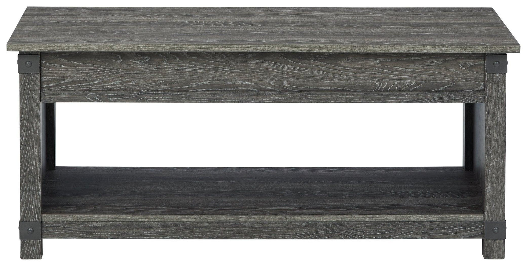 Freedan Grayish Brown Lift-top Coffee Table - Ella Furniture