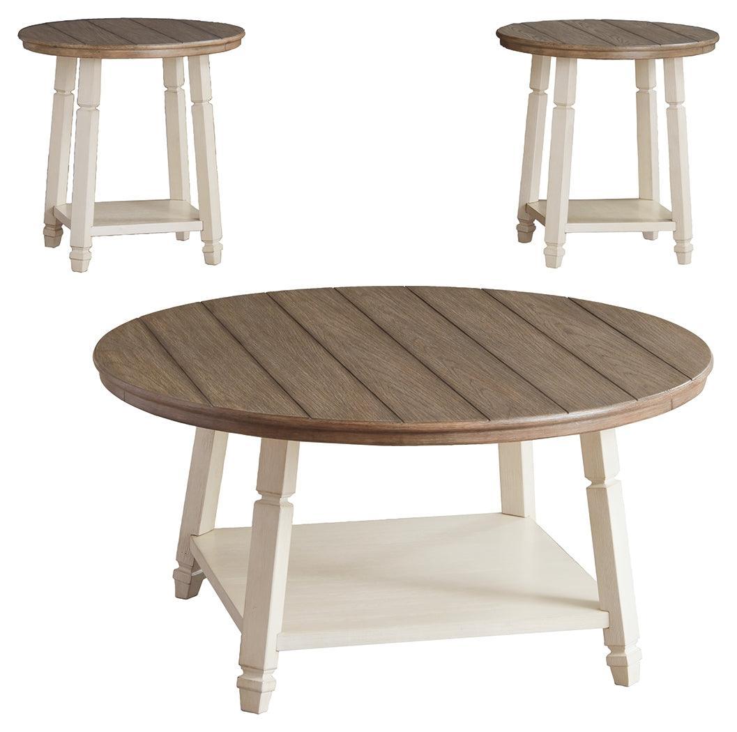 Bolanbrook Two-tone Table (Set Of 3) - Ella Furniture