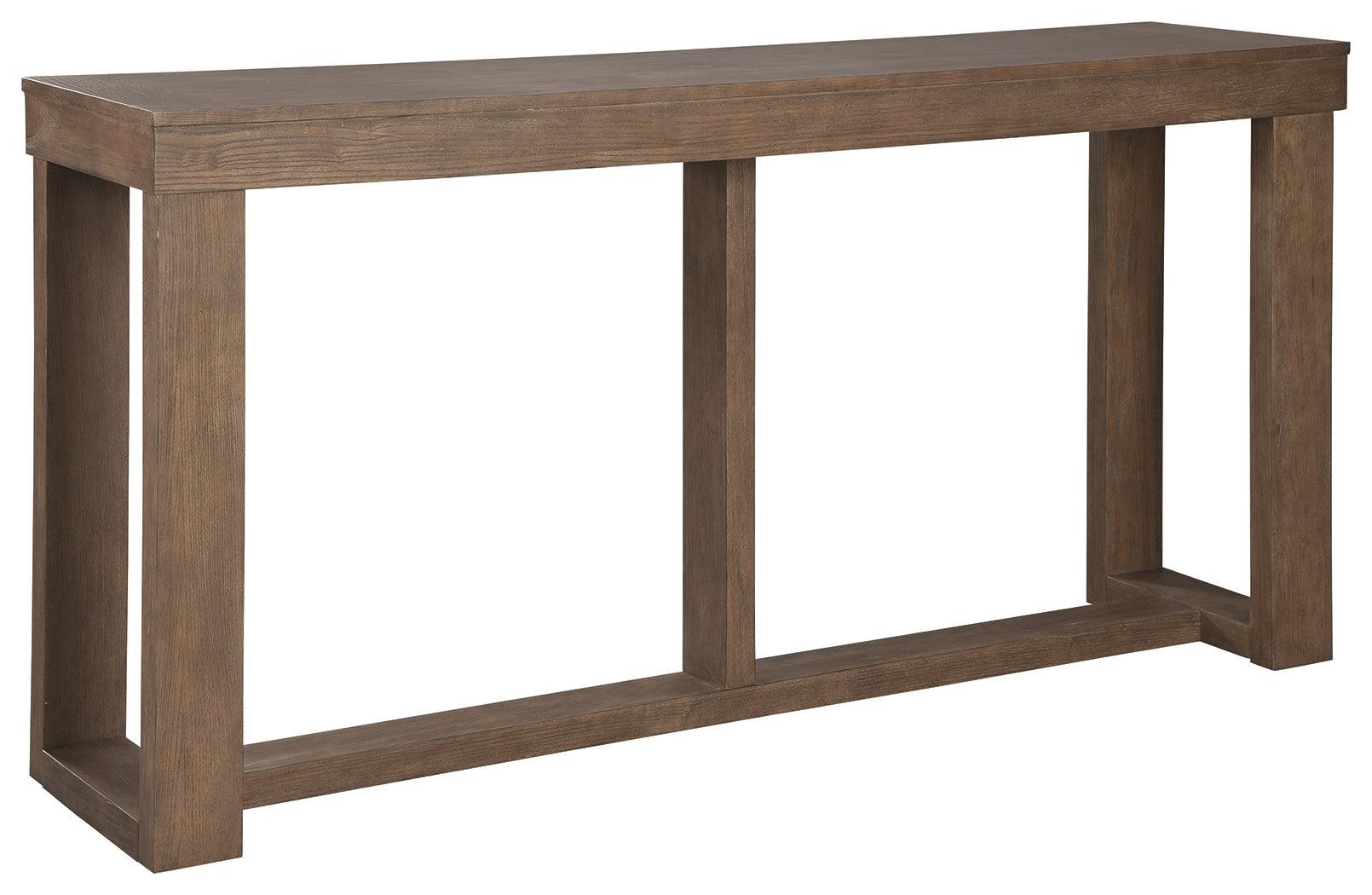 Cariton Gray Sofa/console Table - Ella Furniture