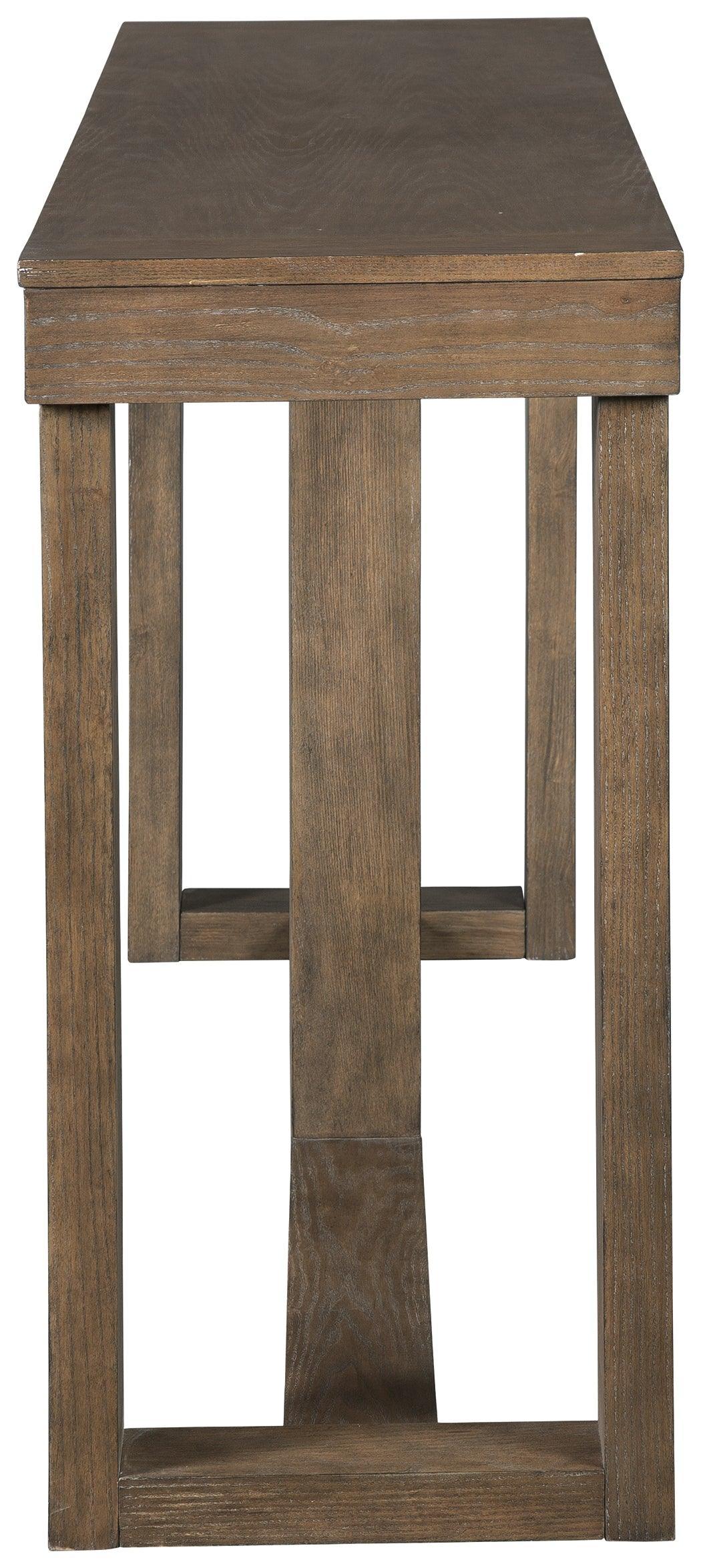 Cariton Gray Sofa/console Table - Ella Furniture