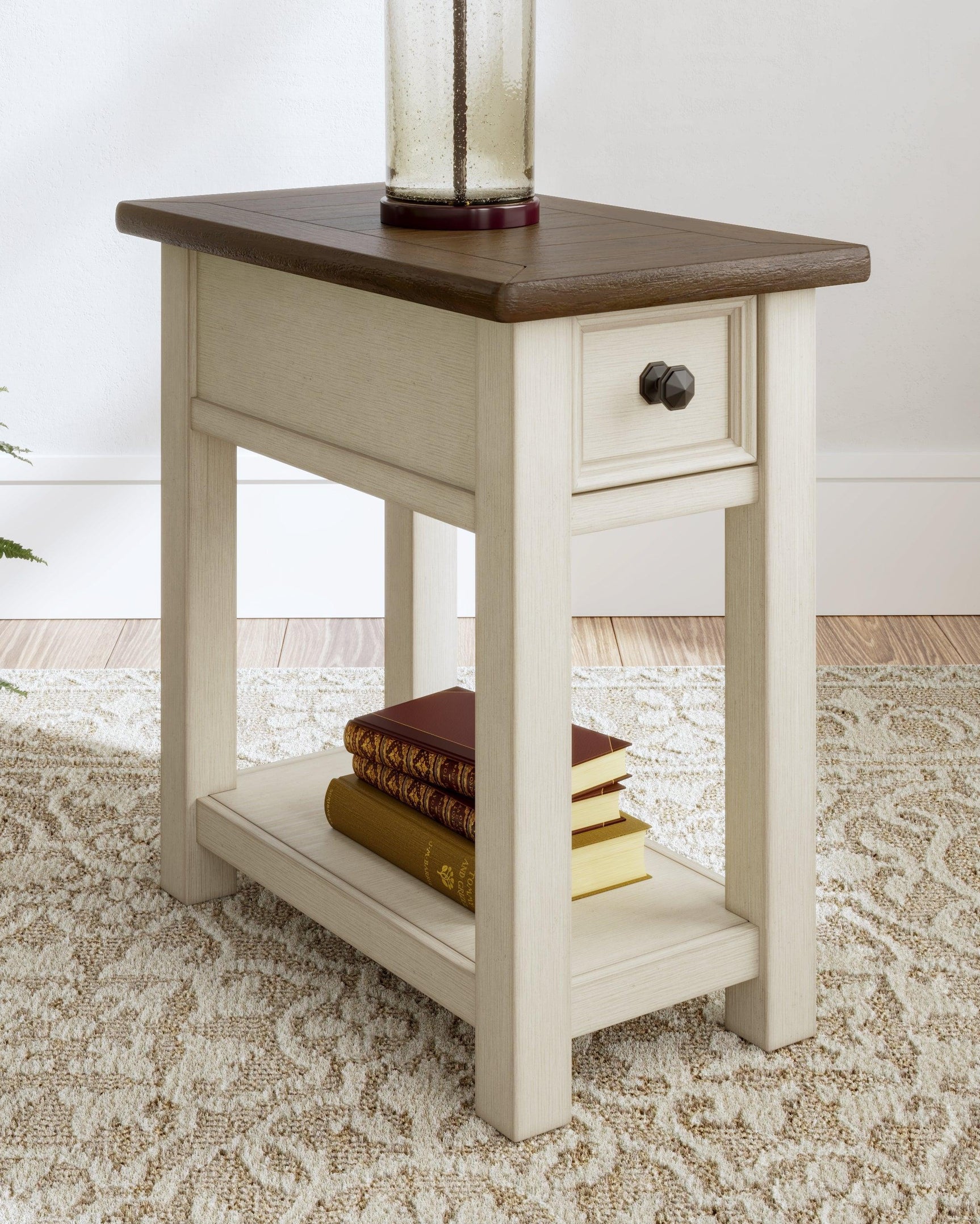 Bolanburg Two-tone Chairside End Table - Ella Furniture