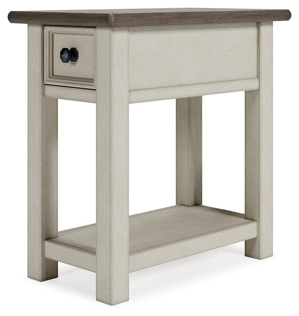 Bolanburg Two-tone Chairside End Table - Ella Furniture