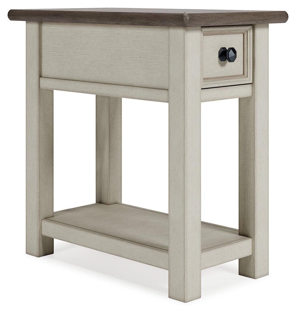 Bolanburg Two-tone Chairside End Table - Ella Furniture