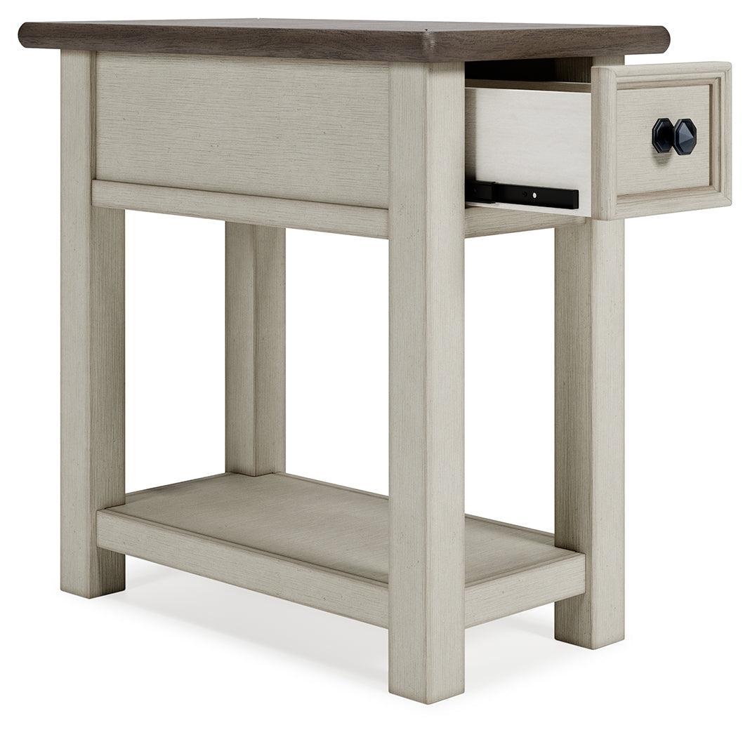 Bolanburg Two-tone Chairside End Table - Ella Furniture