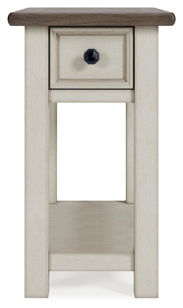 Bolanburg Two-tone Chairside End Table - Ella Furniture