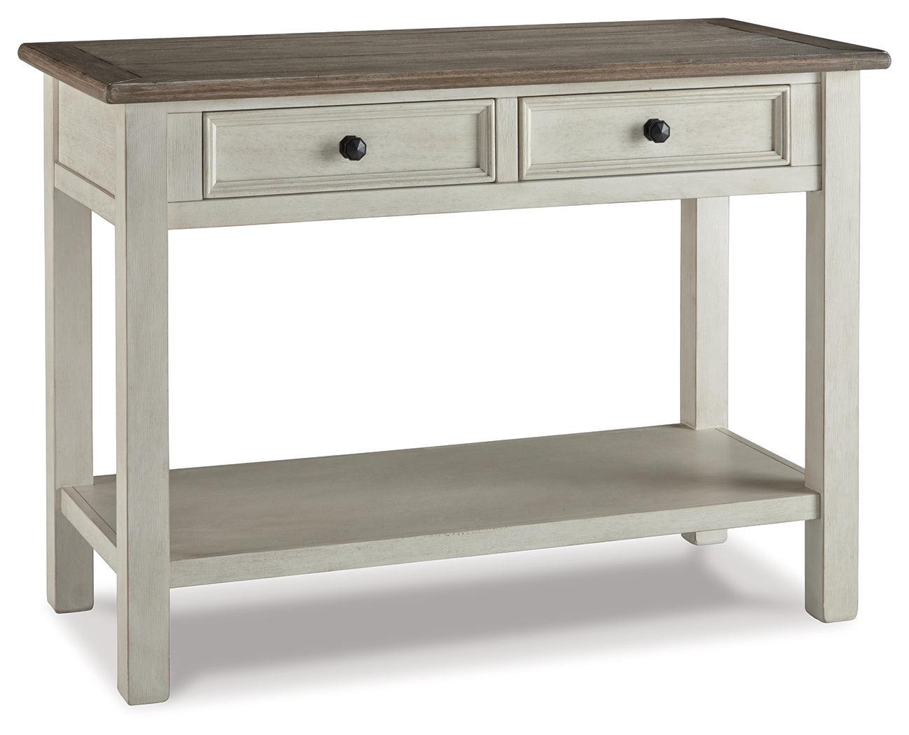 Bolanburg Two-tone Sofa/console Table - Ella Furniture