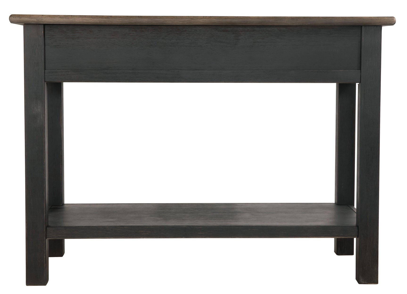 Tyler Creek Grayish Brown/Black Sofa/console Table - Ella Furniture