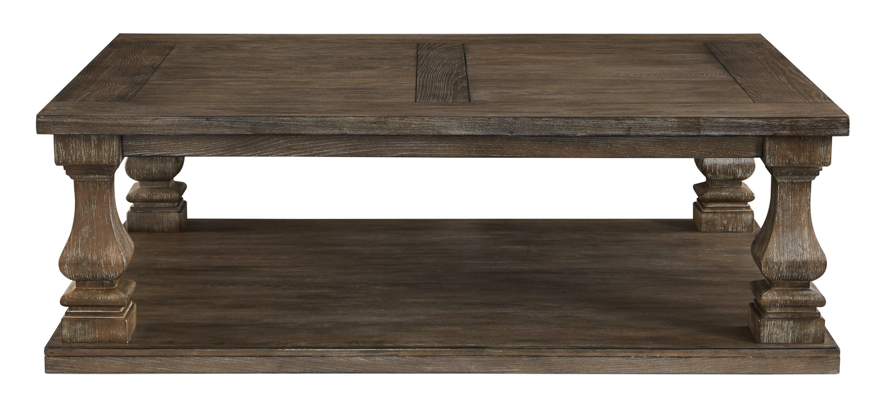 Johnelle Gray Coffee Table - Ella Furniture