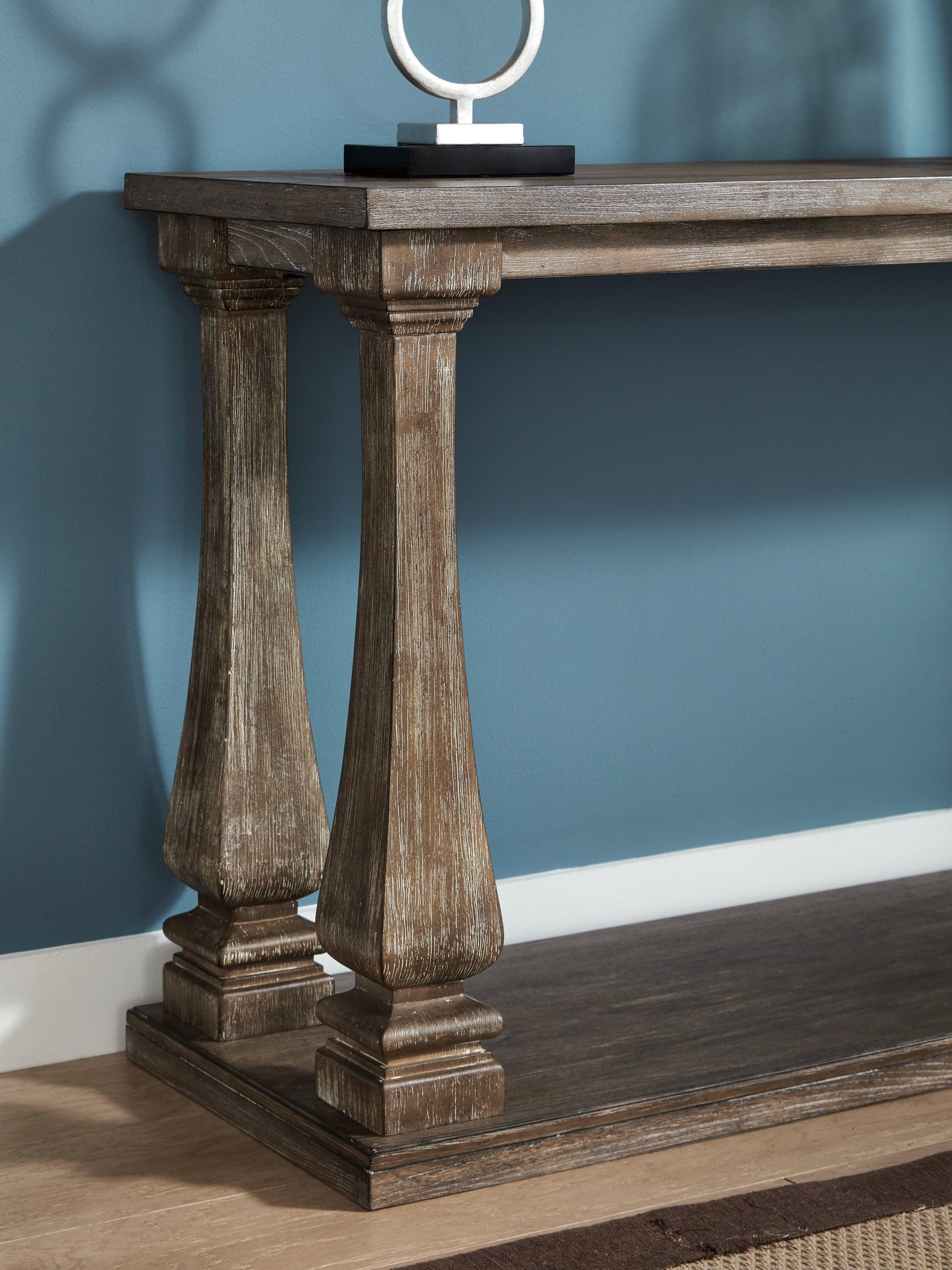 Johnelle Gray Sofa Table - Ella Furniture