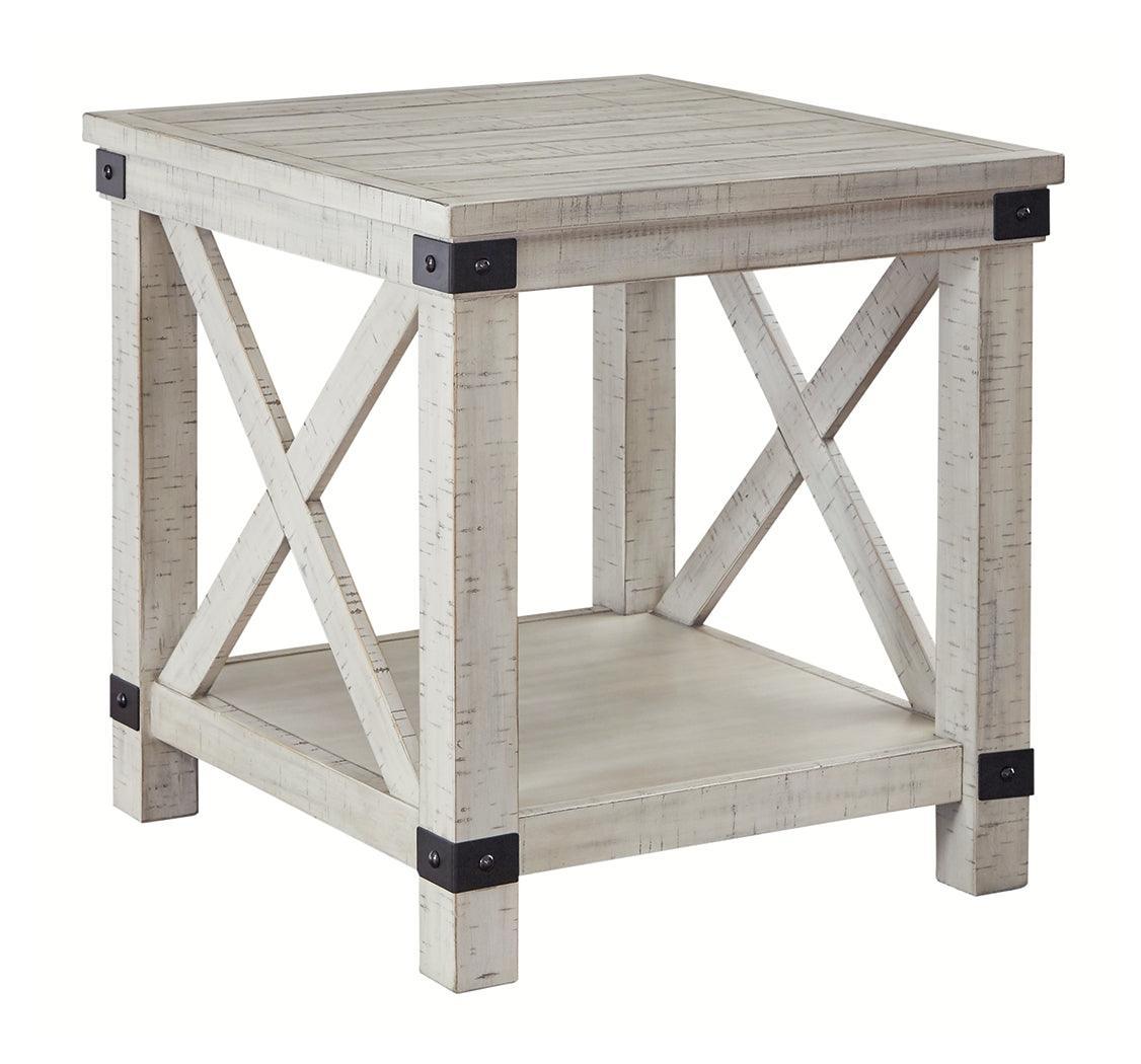 Carynhurst Whitewash End Table - Ella Furniture