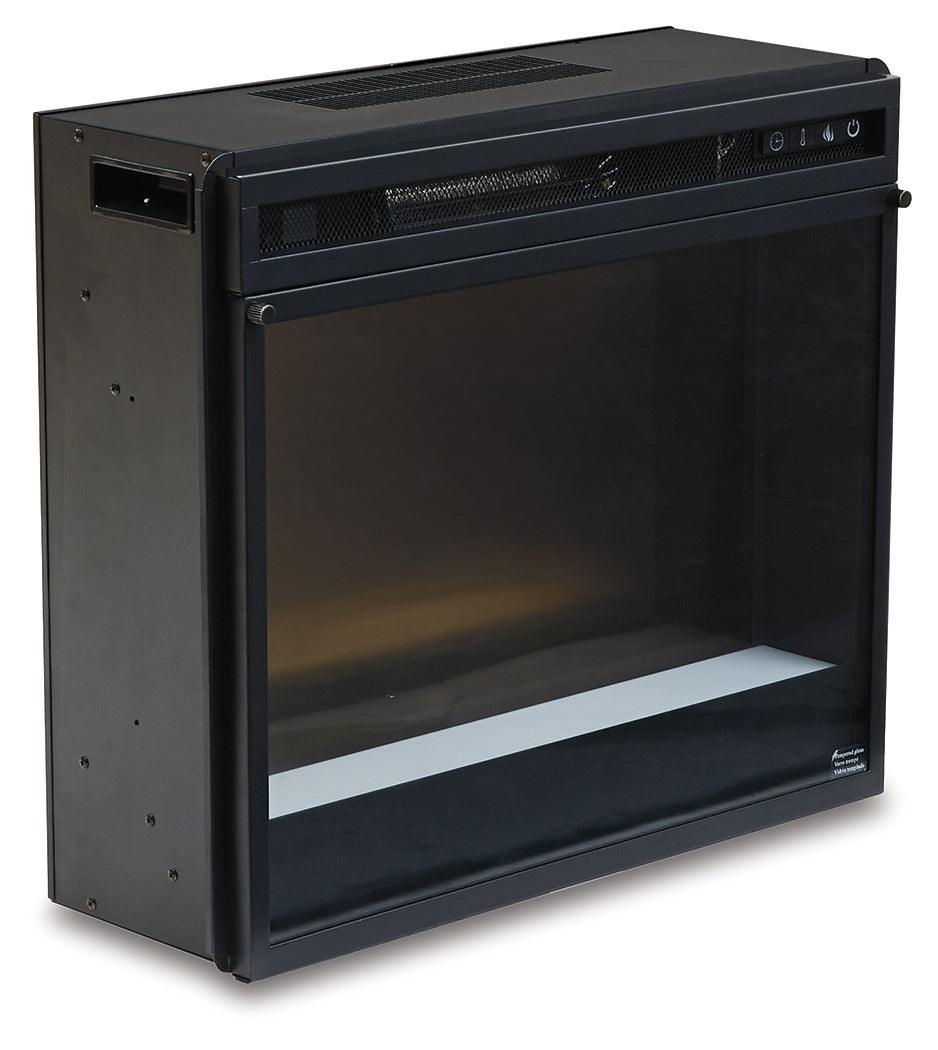 Entertainment Accessories Black Electric Fireplace Insert - Ella Furniture