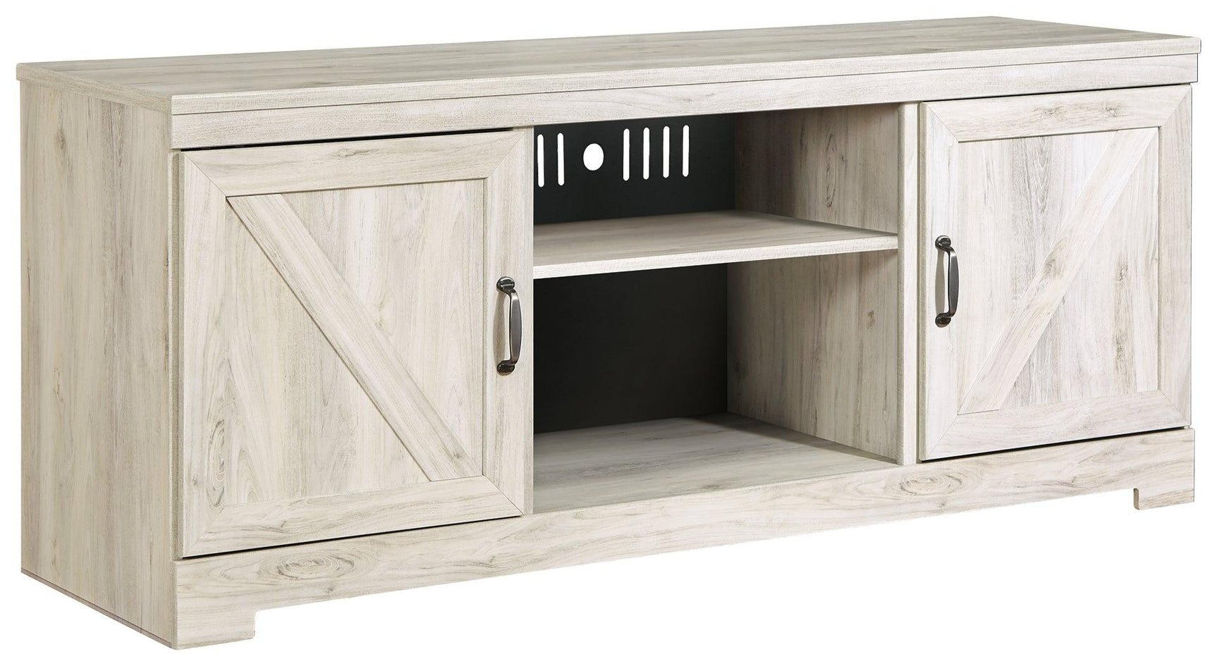 Bellaby Whitewash 63" Tv Stand - Ella Furniture