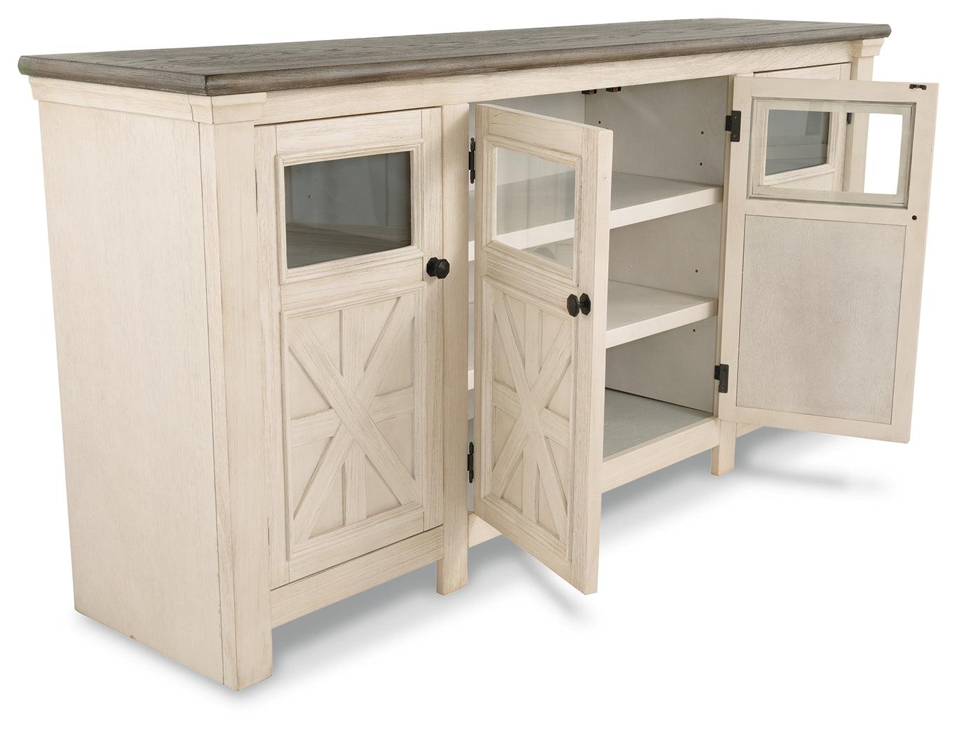 Bolanburg Two-tone 74" Tv Stand - Ella Furniture