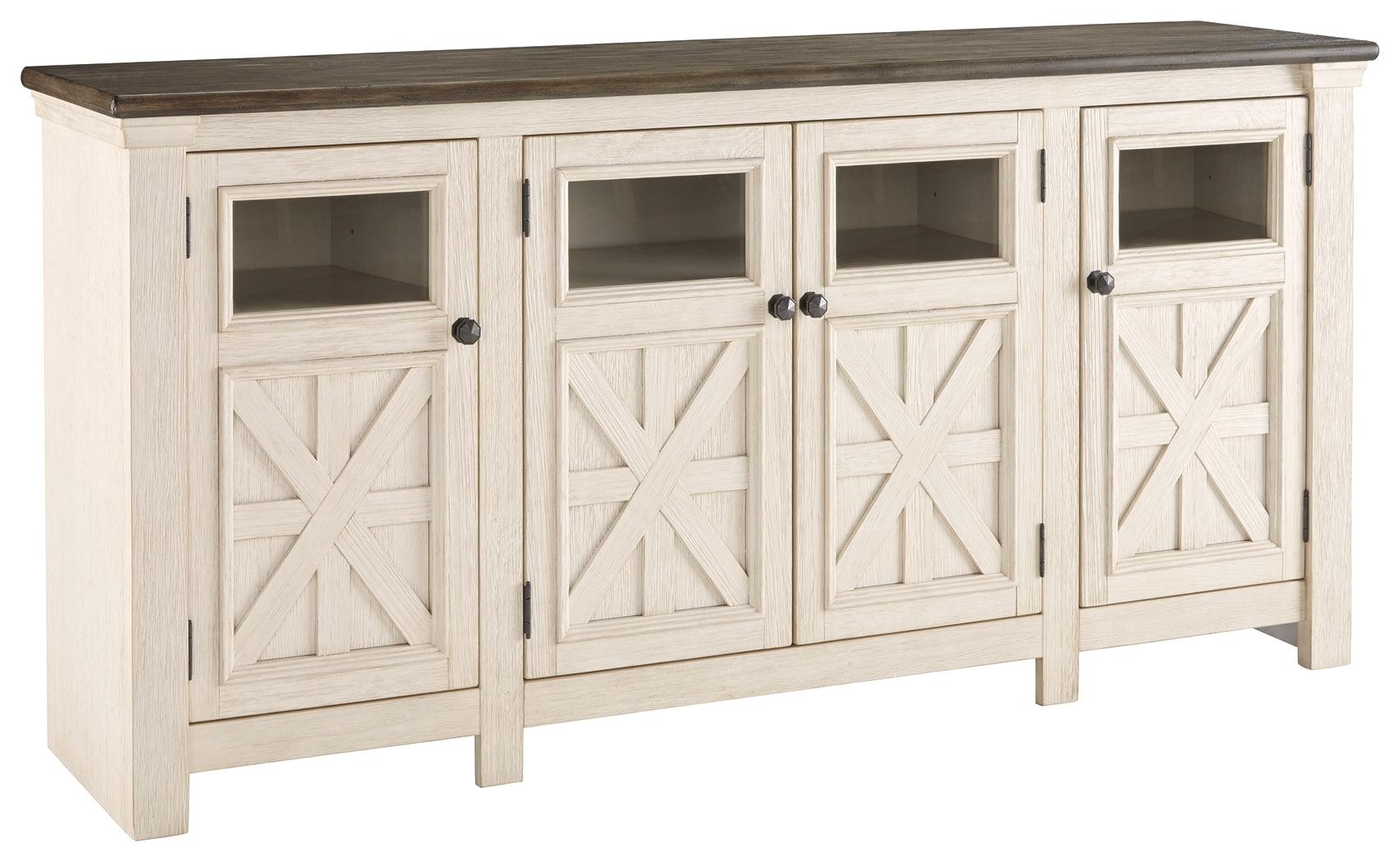 Bolanburg Two-tone 74" Tv Stand - Ella Furniture