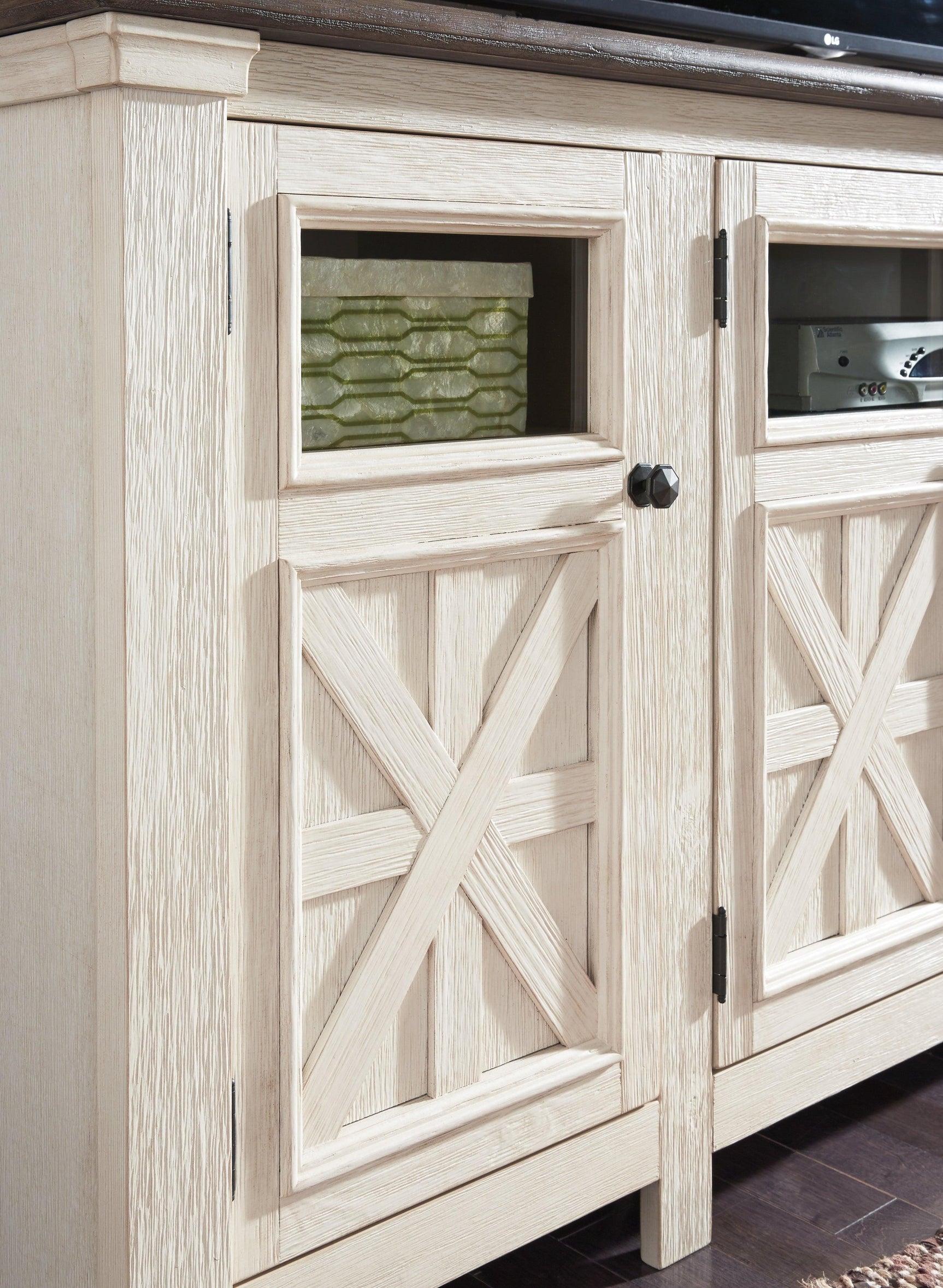 Bolanburg Two-tone 74" Tv Stand - Ella Furniture