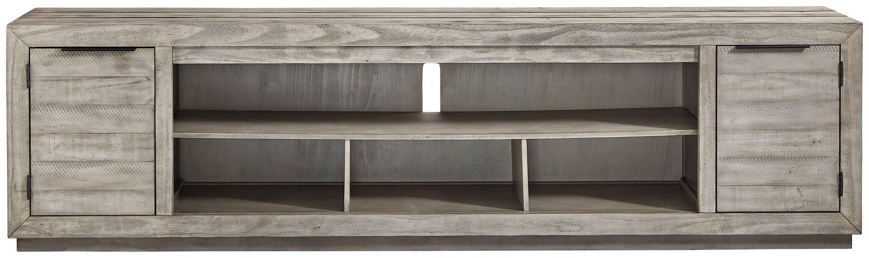 Naydell Gray 92" Tv Stand - Ella Furniture
