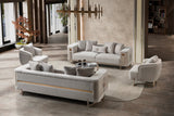 Mirage Beige Living Room Set