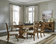 Sturlayne Brown Dining Table and 6 Chairs