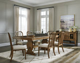 Sturlayne Brown Dining Table and 6 Chairs