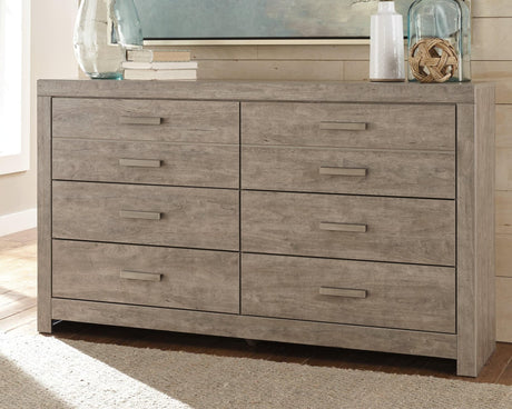 Culverbach 6-Drawer Gray Dresser front view