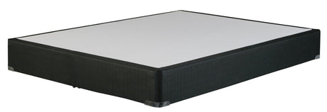 Black Twin 8" High Profile Box Spring - Ella Furniture