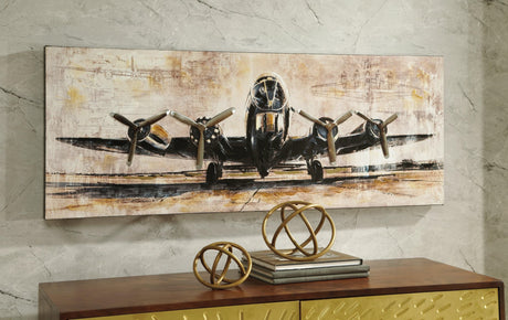 Kalene Brown/Black Wall Art - Ella Furniture