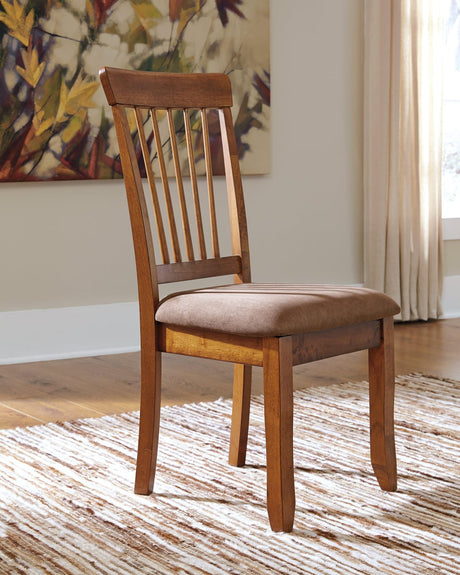 Berringer Rustic Brown Dining Chair - Ella Furniture