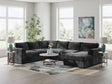 Armfield 4-Piece Sectional with Pop Up Sleeper and Chaise