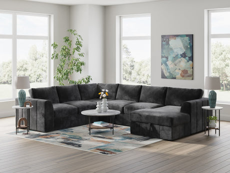 Armfield 4-Piece Sectional with Pop Up Sleeper and Chaise