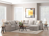 Higgesbee 5-Piece Sectional with Pop Up Sleeper and Chaise