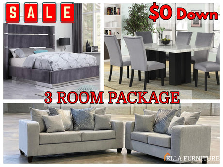 3 Room Package 11 - Ella Furniture