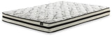 8-Inch Chime Innerspring King Mattress in White, angled view
