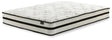 Chime 10-Inch Hybrid King Mattress in white, front angle