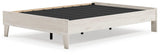 Socalle Light Natural Full Platform Bed - Ella Furniture